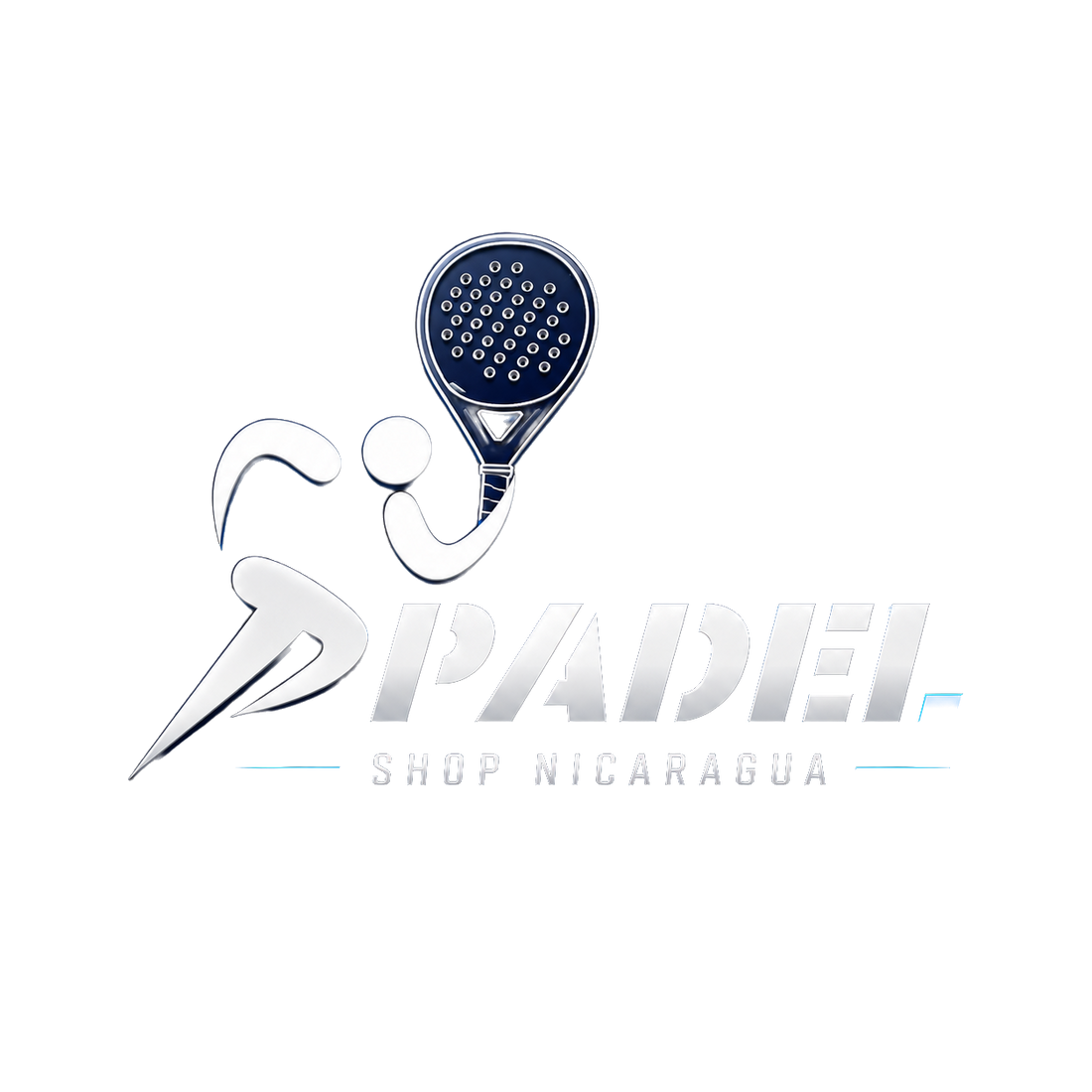 Logo PadelShop Nicaragua (transparente)
